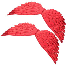 2-teiliges Schmetterlingsflügel-Kostüm für Erwachsene, leichter Stoff mit bezauberndem Design