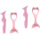 4pcs Eyeliner Stencils Silicone Makeup Tool Eyeshadow Aids Eyeliner Applicator Tool for Eye Makeup 1
