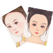 Tablero reutilizable para practicar pintura facial para niños y niñas (2 unidades)
