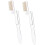 Foldable Eyelash Comb and Convenient Eyebrow Comb 2Pcs Stainless Steel Folding Eyelash Combing Tool 1