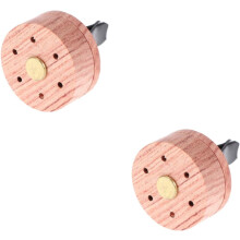 2pcs óleo essencial difusor madeira aromaterapia escritório casa quarto refrescante sono auxiliar redondo névoa fragrância
