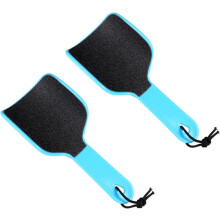 Arquivos de pés duplos de 2pcs Remover de calus em forma de arco ergonômico