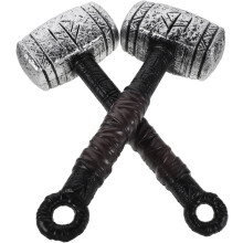 2 Stück Piratenhämmer aus Kunststoff, Cosplay-Requisiten, Plüschspielzeug