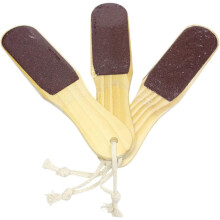 Escova do removedor da pele morta do pé da ferramenta de moagem do pé do lado duplo de 2pcs para ferramentas de cuidado da pele cor aleatória