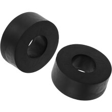 2 Stück Antivibrations-Gummipads mit 25-mm-Loch, stoßdämpfende Fußpolster