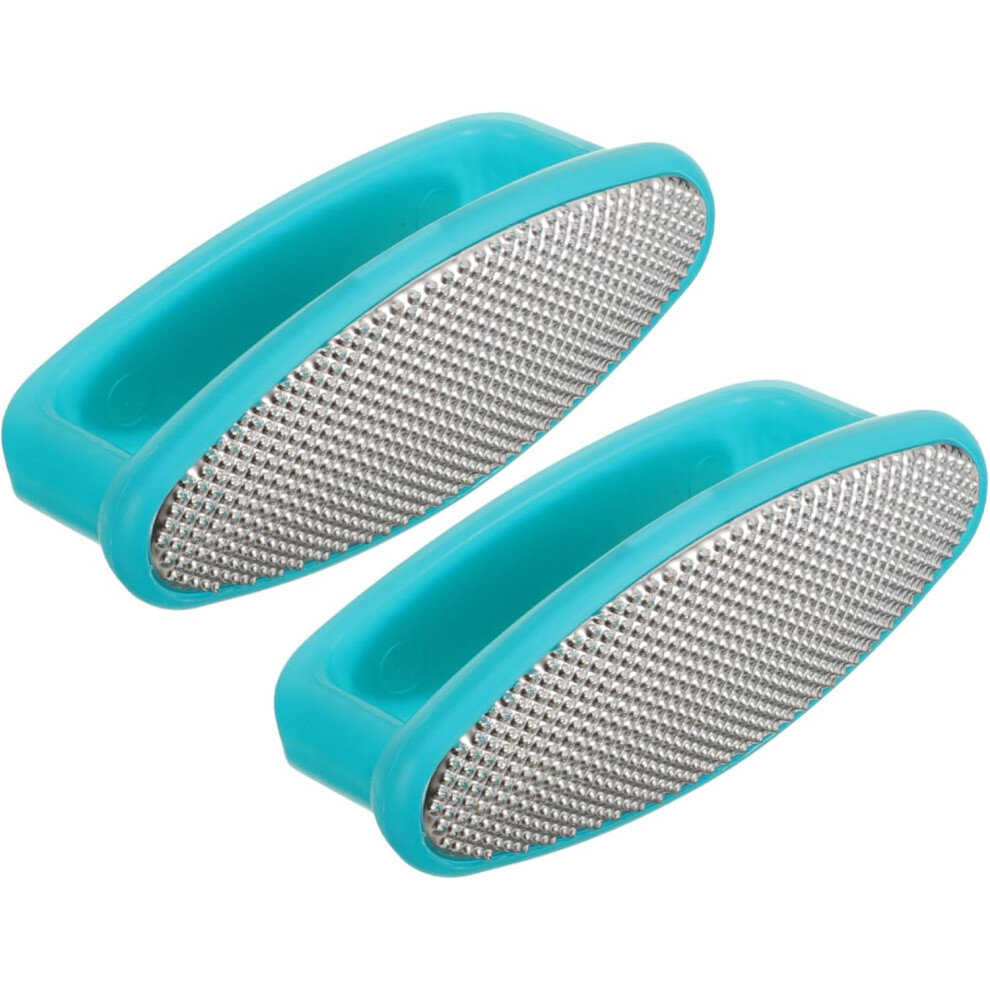 Hkhbjs 2Pcs Stainless Steel Foot File Ergonomic Dead Skin Remover For Calluses Pedicure Tool F