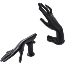 2 Stück Ringhalter in Mannequinhand-Form, Schmuckständer aus Kunstharz, Ringhalter für Schmuckkästchen