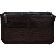 Lot de 2 sacs de rangement pliables et portables de grande capacité, parfaits pour les voyages et comme doublure pour vos articles de toilette.