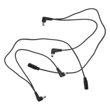2 Stück Gitarren-Shield-Patchkabel für Gitarrenpedale mit effizienter Dual-Konnektivität