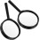 Lot de 2 loupes de lecture portables avec cadre robuste 1
