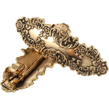 Vintage Haarspangen, 2er-Pack, Metall-Haarclips mit Federmechanismus für Damen, Retro-Haarnadel-Accessoires