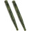 Lot de 2 bâtonnets de massage d'acupuncture en pierre de jade pour points de pression profonds 1