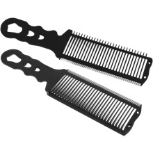 2 Stück Haarschneidekamm mit feinen Zähnen, professionelles Friseurzubehör