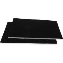 2er-Pack Ohrring-Aufbewahrungsmatten, Schmuck-Organizer-Einsätze, Ohrring-Organizer-Tabletts
