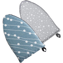 2 Mini-Bügelplatten, Handbügelbretter, platzsparend, faltbar, aus Polyester-Netzschwamm, für Reisen und Zuhause