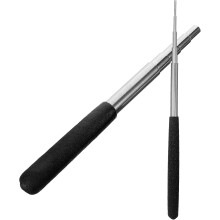 Drahtmodellierwerkzeug 2-teiliges DIY-Schmuckdorn-Set, schwarz, strukturiert, große und kleine Spulenwickelstäbe
