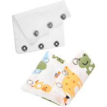 Rallonge de body pour petite fille, entrejambe Ă boutons-pression, lavable en machine, douce pour la peau.