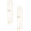 2pcs Eyeglass Chains Rhinestones Gold Hanging Chain for Eyeglasses and Sunglasses 1