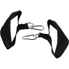 2 Stück Hängende Bauchtrainer-Gurte für Klimmzugstangen, Beinhebe-Trainingsschlaufen