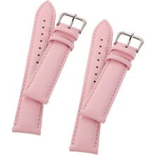 2 Stück Echtleder-Uhrenarmbänder für Damen und Herren, Sportuhren-Armbänder, Ersatzarmbänder, Smartwatch-Zubehör