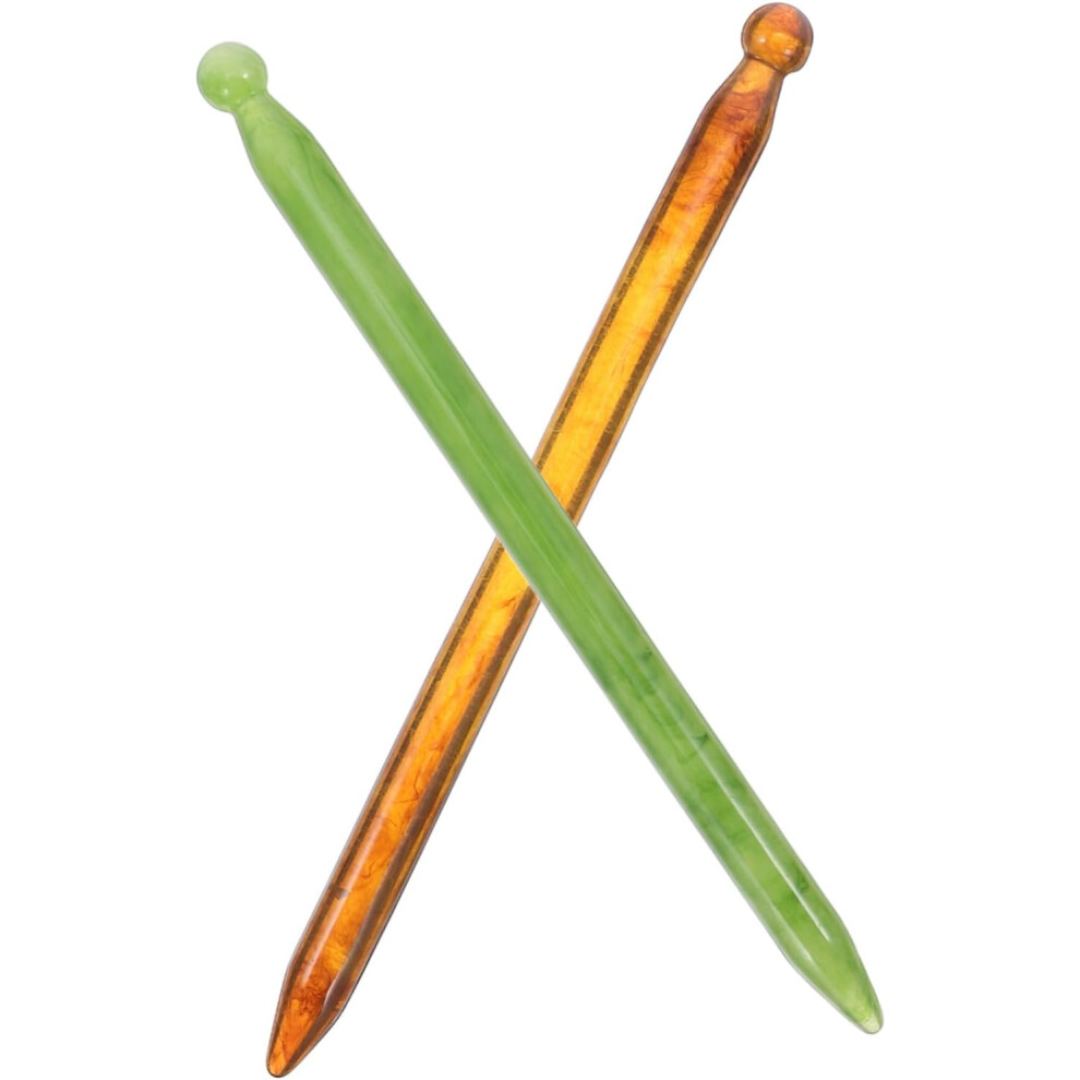 Hkhbjs 2Pcs Meridian Massage Tools Manual Acupressure Pen Trigger Point Massage Tool