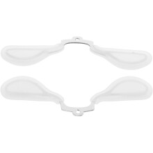 2 Stück Silikon-Nasenpads für Brillen, rutschfeste Nasenstützen, Ersatz für Brillenstege