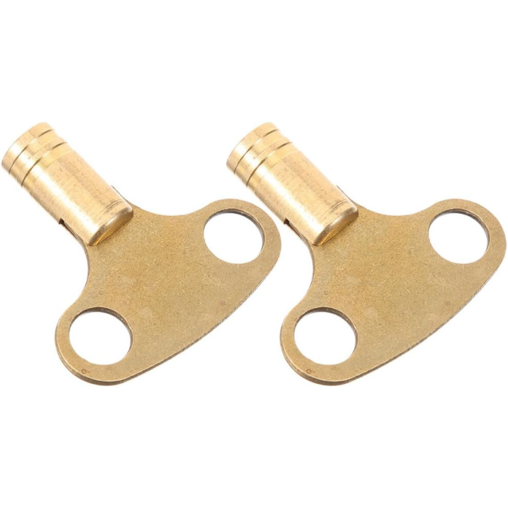 2Pcs Radiator Bleed Key Copper Plumbing Bleeding Valve Key For Radiator Heat Sink Accessories 5455468313271