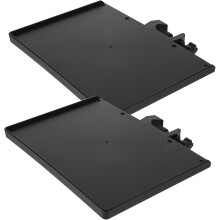 Stück Soundkarten-Ablage, Mikrofonständer, flexible ABS-Klemmhalterung für Rundfunkaufnahmen, Schwarz