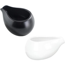 2 Mini-Kaffeekanne, Keramik-Milchbecher, multifunktional, leicht zu reinigen, rund, verschiedene Farben