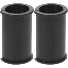 2 Stück Mikrofon-Gummiabstandshalter, Stoßdämpfer-Gummischeibe, praktische Mikrofondichtung, schwarzes Material