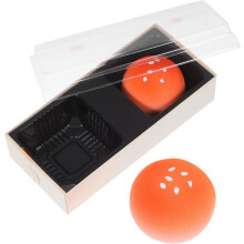 2 Stück Puderquasten, Make-up-Applikatoren in Brotform, für nasses und trockenes Auftragen von Foundation und Puder
