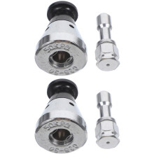 Soupapes de sécurité pour autocuiseur avec fonction de décompression rapide - Lot de 2 en acier inoxydable.