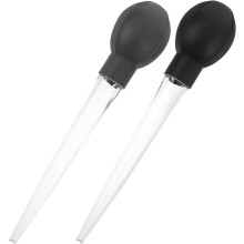 2pcs Wine Transfer Dropper Plastic 28ml Portable Convenient Wine Barrel Sampling Tool