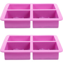 Set di 2 stampi in silicone a forma di onda marina per la creazione di sapone e candele aromatiche fatte a mano.