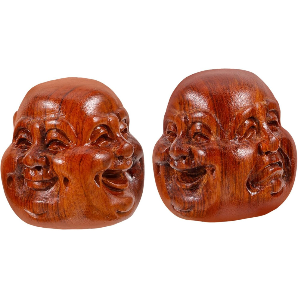 Hkhbjs Wooden Hand Rolling Massage Balls 2Pcs Small Palm Hand Exercise Balls