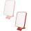 2pcs Beauty Mirror Foldable Square Mirror Creative Shaped for Women Bedroom Dressing Table 1