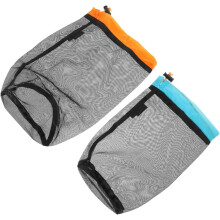 2 Stück Reise-Aufbewahrungsbeutel mit Kordelzug für Kleidung, Netzhängematte, tragbare Packorganizer, leichte Reisetaschen
