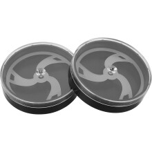 2 stuks horlogeopbergdozen, draagbare plastic koffers voor het opbergen van horlogereparatiegereedschap.