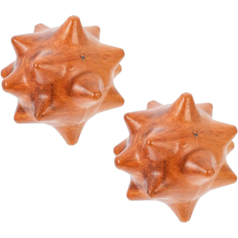 Hkhbjs Hand Acupoint Massager Balls 2Pcs Plastic Fitness Hand Massage Balls