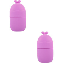 2pcs Ice Facial Roller Silicone Ice Roller Skin Care Tool Facial Cube Reusable Rolling Tool for Beauty Massage