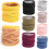 2 Pcs Cold Protection Scarf Double-layer Windproof Neck Warmer Circle Collar Scarves 1