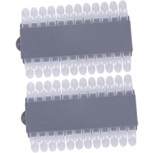 2 cartoncini espositivi per nail art per saloni di manicure, cartoncini distintivi per nail art.