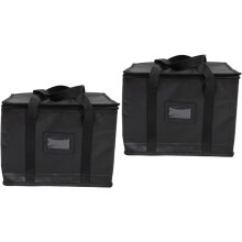 2er-Pack Picknicktaschen mit großem Fassungsvermögen, isolierte Lunchbeutel mit Seitengurten, tragbare Lunchboxen für Outdoor-Aktivitäten