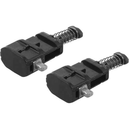 2pcs Suitcase Handle Replacement Latch Clasp Buckle Spring-Loaded Lock Hasps