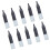 10Pcs Plastic Helium Regulator Compactly Helium Pressure Reducer 1