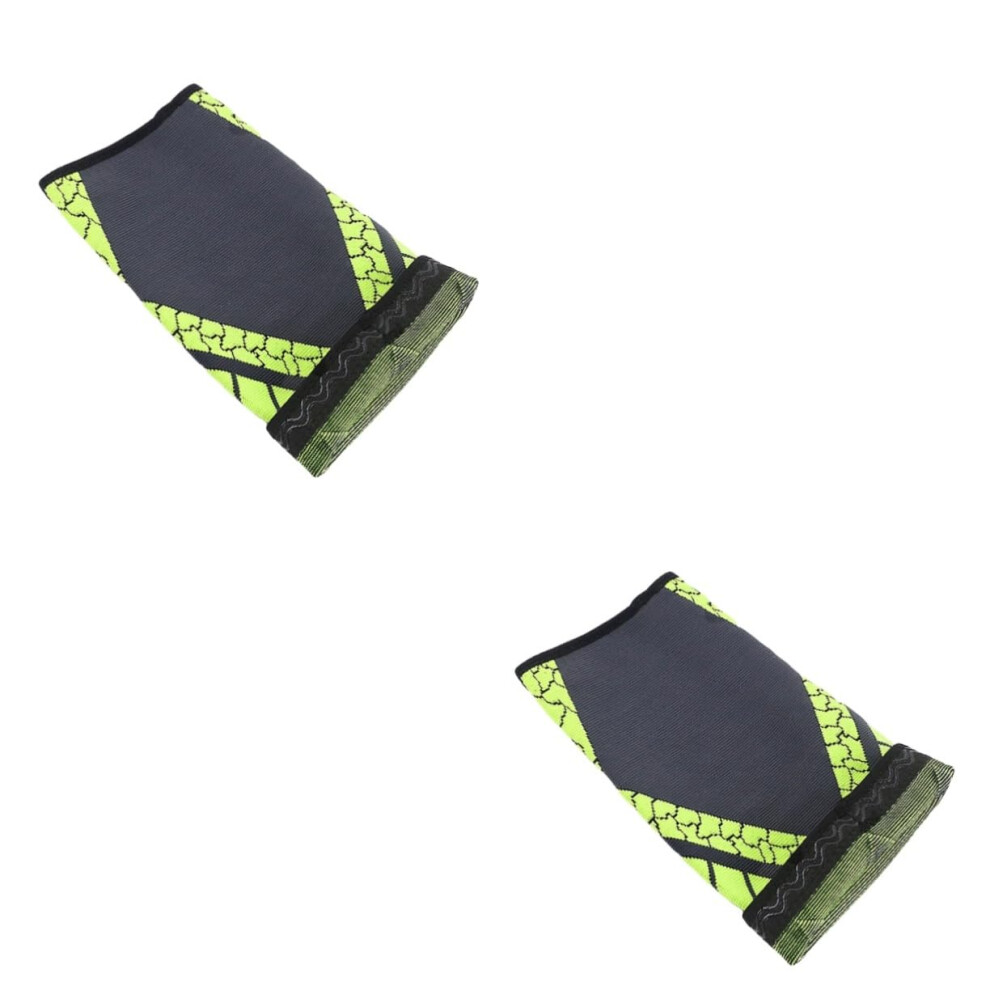 Hkhbjs 2Pcs Sports Knee Cover Elastic Kneecap Support Brace For Climbing Hiking Riding Protective Pads