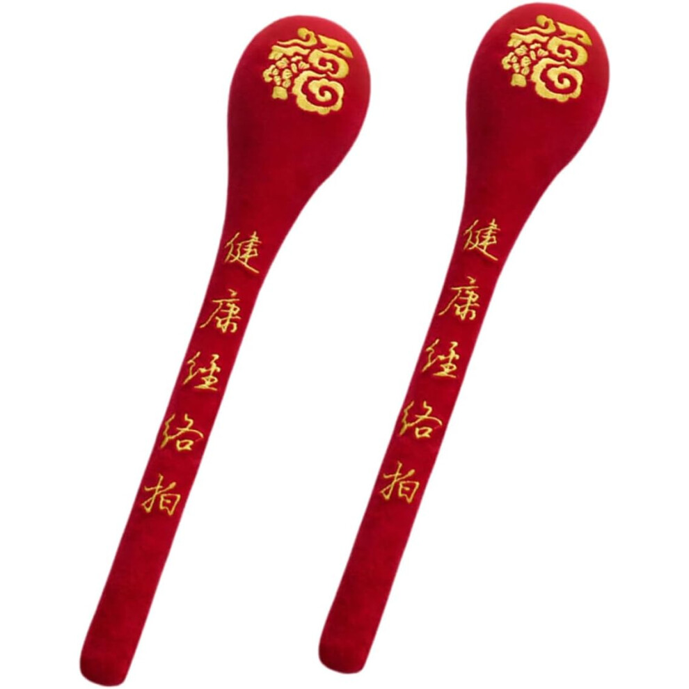 Hkhbjs 2Pcs Health Meridian Tap Massage Hammer Guasha Tools