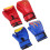2 pares Punching Mitts Set - Luvas de Sparring ventiladas de couro Pu 1
