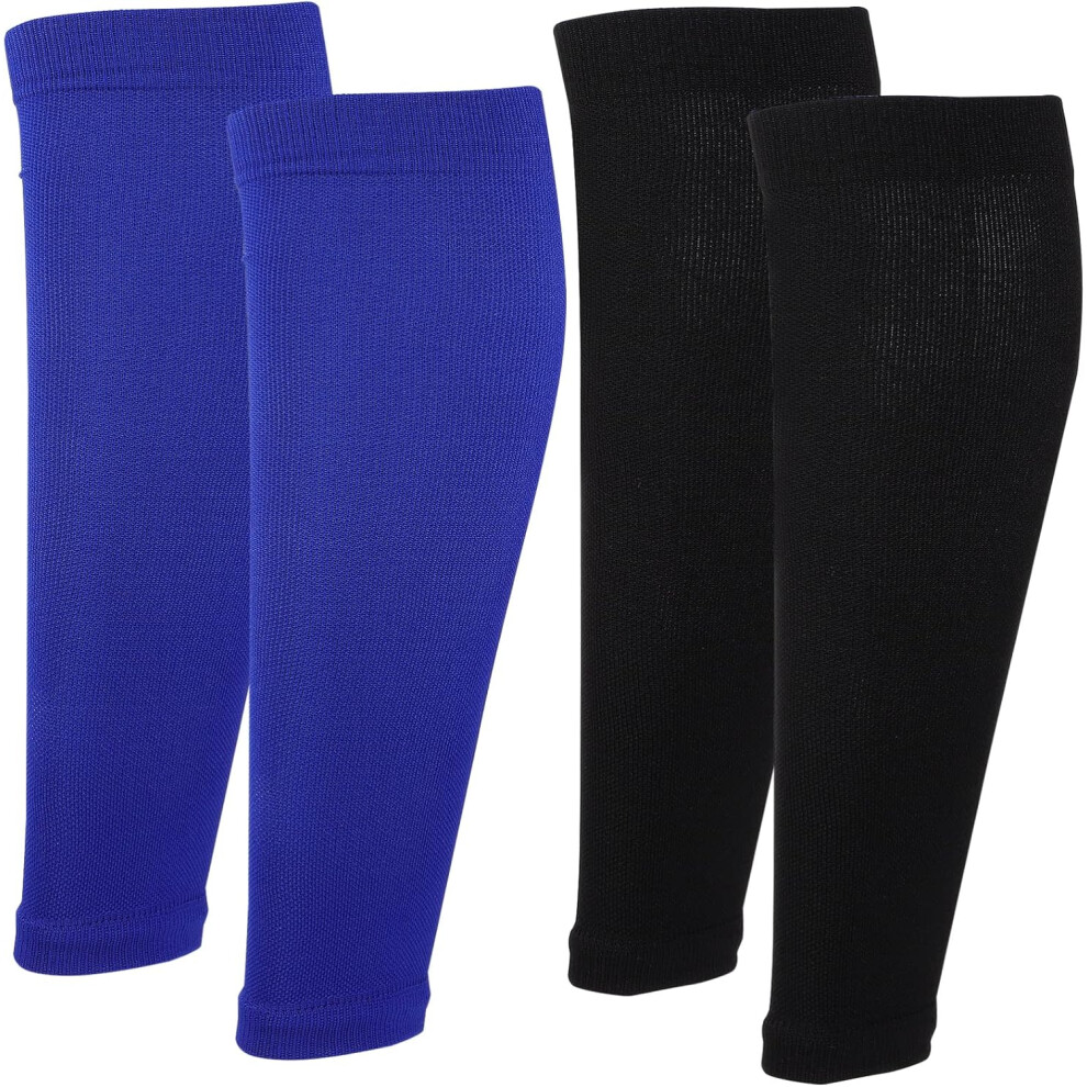 Hkhbjs 2Pairs Calf Compression Sleeves For Men Women Leg Warmers Support Running Cycling Walking Xl