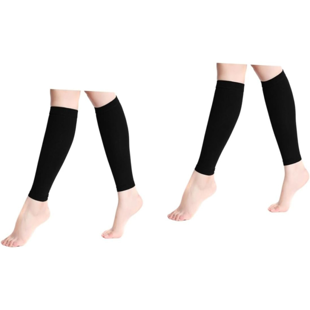 Hkhbjs 2Pairs Compression Socks For Women Athletic Sports Socks Elastic Mid-Tube Leg Support